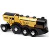 Bild von BRIO® Spielzeug-Zug Goldene Batterielok, m. Licht und Sound