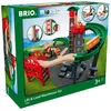 Bild von BRIO® Spielzeugeisenbahn-Set World Eisenbahn Set Großes Lagerhaus-Set mit Aufzug 32 Teile 33887