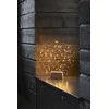 Bild von KONSTSMIDE LED Dekolicht Weihnachtsdeko, LED fest integriert, LED Metallsilhouette "5 kleine Ringe", mit Holz-Fuß