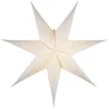 Bild von STAR TRADING Papierstern Papierstern Decorus Weihnachtsstern Leuchtstern hängend D: 63cm weiß