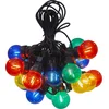 Bild von STAR TRADING LED-Lichterkette Circus Small Filament, 20-flammig, ca. 11,5x5 cm, ca. 8,55 m, Länge mit Trafo, outdoor, Vierfarb-Karton