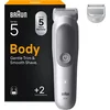 Bild von Braun Haarschneider Body Groomer BG5500, Trimmen für empfindliche Bereiche, 100 Min Akkulaufzeit, wasserdicht