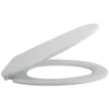 Bild von spirella WC-Sitz EASY CLIP, Premium Toilettendeckel aus Duroplast, Edelstahl Scharniere mit Quick-Release-Funktion zur einfachen Schnellreinigung, Soft Close Absenkautomatik, oval, weiß