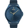 Bild von HUGO Quarzuhr #SMASH 1530136, Armbanduhr, Herrenuhr, Mineralglas, Edelstahlarmband