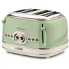 Bild von Ariete Toaster Vintage, 4 kurze Schlitze, für 4 Scheiben, 1630 W, grün