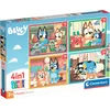 Bild von Clementoni® Puzzle Bluey, 4in1 Supercolor, 72 Puzzleteile, Made in Europe