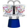 Bild von BIALETTI Espressokocher, 0,09l Kaffeekanne, (1 Espressokocher + 2 Espressobecher, 90 ml)