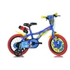 Bild von Dino Bikes Kinderfahrrad 16" Sonic Kinderfahrrad Jugen Freilauf Alter 4 7 Jahre Stützräder, 1 Gang, mit Stützrädern, Trinkflasche und Frontschild