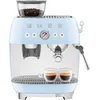 Bild von Smeg Espressomaschine EGF03PBEU, mit integrierter Kaffeemühle