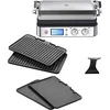Bild von Braun Kontaktgrill MultiGrill 9 CG 9043 - 3 Kochpositionen, bis 250°C, 16 Burger Patties, 2000 W, Spülmaschinenfeste Platten + individuell temperierbar