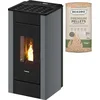 Bild von Freepoint Pelletofen Sharp, 7 kW, Zeitbrand