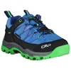 Bild von CMP Rigel Low WP (Trekking, wasserdicht) danubeblau/lime Kinder Wanderschuh