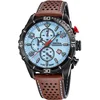 Bild von Festina Chronograph F20519/1, Armbanduhr, Quarzuhr, Herrenuhr, Stoppfunktion, Lederarmband