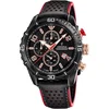 Bild von Festina Chronograph F20519/4, Armbanduhr, Quarzuhr, Herrenuhr, Stoppfunktion, Lederarmband