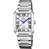 Bild von Festina Quarzuhr On The Square F20679/1, Armbanduhr, Damenuhr, Edelstahlarmband, Datum