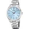 Bild von Festina Quarzuhr Classic Steel F20736/2, Armbanduhr, Herrenuhr, Edelstahlarmband, analog, Tag