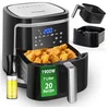 Bild von Aigostar Heißluftfritteuse 7L 7-in-1 Airfryer, 90% weniger Fett, 1900,00 W, Temperatursteuerung (80 - 200 °C), 1 - 60 Mins Timer, Memory-Funktion
