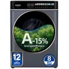 Bild von CHiQ Waschmaschine mit LED-Touch-Display CW086581AX, 8 kg, 1400 U/min, EEK A-15%, 52 cm tief, 12-Jahre-Garantie auf Kompressor