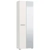 Bild von Home affaire Garderobenschrank Beny Kleiderschrank, Flurschrank mit einer Spiegeltür, Höhe 193 cm Hochglanzfront, Spiegeltür, Breite 60 cm, ausziehbare Kleiderstange