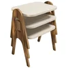 Bild von Skye Decor Couchtisch 100% MELAMINE COATED PARTICLE BOARD, 42 cm x 35,5 cm x 48,6 cm T2822 (3-St)