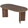 Bild von Skye Decor Esstisch Sablin Boho (1-St., 1 Tisch), modernes Design, stabile 180 x 90, Oval Tischplatte