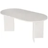 Bild von Skye Decor Esstisch Sablin Boho (1-St., 1 Tisch), modernes Design, stabile 180 x 90, Oval Tischplatte