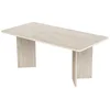 Bild von Skye Decor Esstisch Linza (1-St., 1 Tisch), Japandi Design, Rechteckige Tischform, Kratzunempfindlich