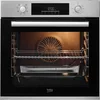 Bild von BEKO Backofen BBIM12300X, mit Teleskopauszug nachrüstbar, Hydrolyse, SteamShine®   Die Dampfreinigung des Backofens