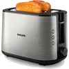Bild von Philips Toaster HD2650/90, 2 kurze Schlitze, für 2 Scheiben, 950 W, integrierter Brötchenaufsatz und 8 Bräunungsstufen, edelstahl