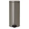 Bild von Brabantia Mülleimer NewIcon Treteimer, 30L, sanft schließender Deckel, mit leichter Pedalbedienung