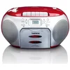 Bild von Lenco SCD-420RD CD-Radiorecorder (FM, 4 W, CD -Kassettenplayer LCD-Display & Kopfhöreranschluss)