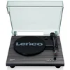 Bild von Lenco LS-10BK Plattenspieler (Riemenantrieb, Vinyl, 33 45 U/min, RCA Lautsprecher, Kopfhöreranschluss im Schwarz)