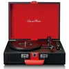 Bild von Lenco TT-110BKRD Plattenspieler (Riemenantrieb, Bluetooth, Retro-Design, Bluetooth, AUX-Streaming und Vinyl zu MP3-Formatierung)