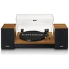 Bild von Lenco LS-310WD Plattenspieler (Riemenantrieb, Bluetooth, Bluetooth, Cinch, 33 45 U/min, Staubschutz inkl. 2 Holzlautsprecher)