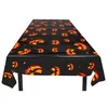 Bild von Boland Tischdecke Kürbis Tischdecke 180x130 abwischbar Halloween Dek, Auf den Kürbis gekommen: Deko für Halloweenpartys!