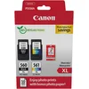 Bild von Canon PG-560XL Schwarz und CL-561XL Farbe + Fotopapier Vorteilspack Tintenpatrone (Packung)
