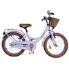 Bild von Volare Kinderfahrrad Ashley 12-Zoll Mädchen Lila   Stützräder, Handbremse & Rücktrittbremse, Verstellbarer Lenker und Sattel (wächst mit), 85% montiert