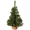 Bild von Kaemingk Künstlicher Weihnachtsbaum, Tannenbaum künstlich im Jutesack 60cm grün