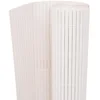 Bild von vidaXL Gartenzaun Gartenzaun Doppelseitig 90 x 300 cm Weiß, (1-St)