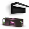 Bild von Philips Hue LED Außen-Wandleuchte Outdoor White & Color Ambiance Nyro, Abschaltautomatik, Bluetooth, CCT - über Fernbedienung, Dimmfunktion, Einschlafhilfe, Farbsteuerung, Farbwechsel, Memory, nach Trennung vom Netz, Nachtlichtfunktion, RGB, Smart Home, Timerfunktion, Weckerfunktion, dimmbar über Fernbedienung, mehrere Helligkeitsstufen, LED fest integriert, Farbwechsler, RGB, warmweiß - kaltweiß,