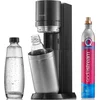 Bild von SodaStream Wassersprudler DUO, (Set, 4-tlg), CO2-Zylinder, 1L Glasflasche, 1L spülmaschinenfeste Kunststoff-Flasche