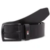 Bild von Tommy Hilfiger Ledergürtel Denton Matte 3,5 cm breit mit mattschwarzer Schnalle