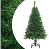 Bild von vidaXL Künstlicher Weihnachtsbaum Künstlicher Weihnachtsbaum mit Dicken Zweigen Grün 150 cm PVC