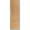 Bild von vidaXL Fußmatte Fußmatte Waschbar Creme 60x180 cm, Rechteckig, Höhe: 0.9 mm