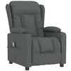 Bild von vidaXL Massagesessel Massagesessel Dunkelgrau Stoff (1-St)