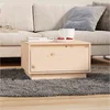 Bild von vidaXL Couchtisch vidaXL Couchtisch 55x56x32 cm Massivholz Kiefer