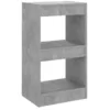 Bild von vidaXL Bücherregal Bücherregal/Raumteiler Betongrau 40x30x72 cm, 1-tlg.
