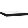 Bild von Boxspringmatratze Taschenfederkernmatratze Mittel Schwarz 180x200x20 cm Stoff, vidaXL, 20 cm hoch