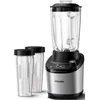Bild von Philips Standmixer HR3760/10 7000 Series, mit ProBlend Ultra-Technologie, 1500 W, 2L-Glasbehälter und Schnellauswahlprogrammen, Metallic/Schwarz
