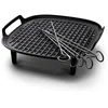 Bild von Philips Airfryer-Grillrost HD9959/00 für Airfryer XXL 5000er Serie, NA342,HD9285, inkl. 6 Spieße,spülmaschinenfest